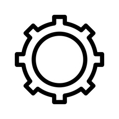 Setting Icon Vector Symbol Design Illustration