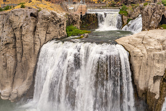 Shoshone Falls or Niagara of the West, in Twin Falls, Idaho