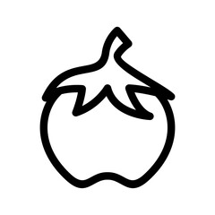 Tomato Icon Vector Symbol Design Illustration