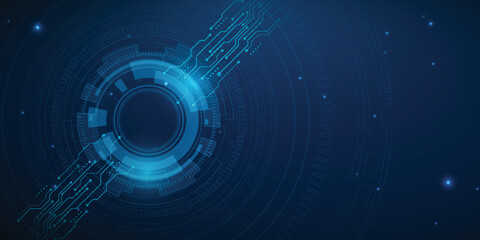 Technology graphic design background. Vector illustration. Vector Abstract technology circuit lines. Technology vector background.Eps10 vector illustration.	