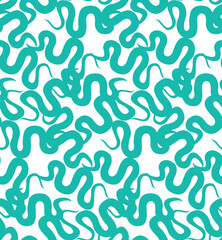 Abstract Snake Swirl Stripes Seamless Monochrome Minimalist Pattern Trendy Fashion Colors Perfect for Allover Fabric Print or Wrapping Paper