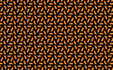 triangle orange pattern vector background