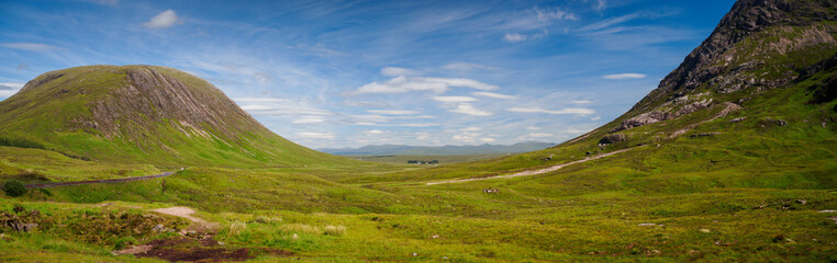 Naklejka premium Meeting of the Three Waters, the view East