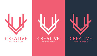 abstract geometric company logo 