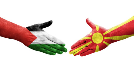 Handshake Between North Macedonia And