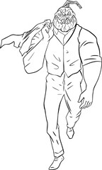 Fun Scary Halloween Coloring pages Coustumes