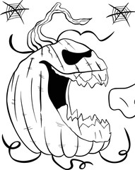 Halloween Coloring page for kids