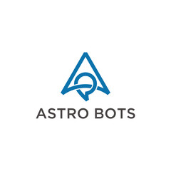 Initial letter A logo vector design template