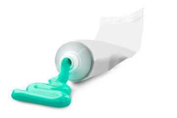 Toothpaste tube with Dental Hygiene
