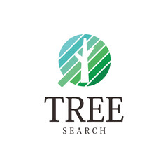 tree icon, tree logo farmer's garden full color logo