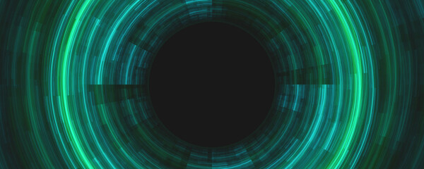 colorful galaxy tunnel abstract background