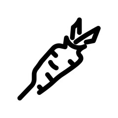Agriculture Carrot Farm Food Vegetable Icon