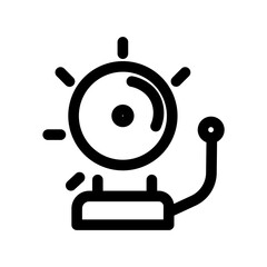 Alarm Alert Bell Intruder Security Icon