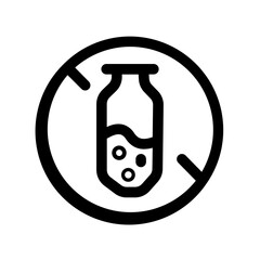 Allergens Allergy Food Label Lactose Icon