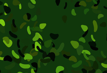 Light Multicolor, Rainbow vector background with abstract forms.