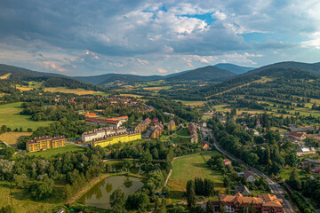 Polskie gory na dolnym slasku, lato