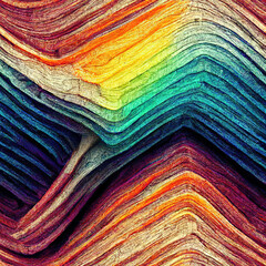 Colorful Abstract Seamless Background, Repeating Pattern, Generative AI Art