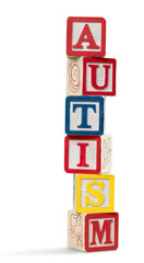 Wooden toy alphabet blocks for children.