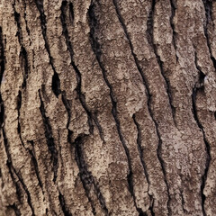 Close up Photograph of Textured Bark on a Tree