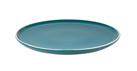 Ceramic plate isolated on transparent png