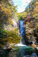 Fototapeta premium 山梨県甲府市の秋の昇仙峡