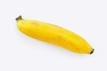 Fototapeta na wymiar Banana fruit on white background.