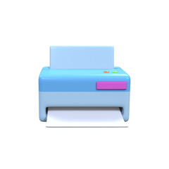 PRINTER 3D ICON TRANSPARENT BACKGROUND