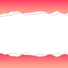 pink torn paper bakground