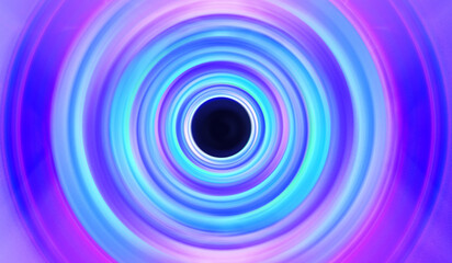 Neon radial spiral advance tunnel effect meta-cosmic tech sense background