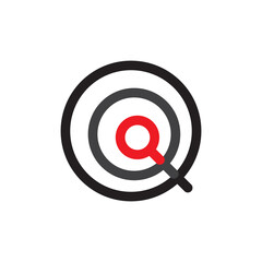 Triple Q letter logo design vector