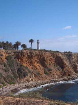 Point Vincente Lighthouse in Rancho Palos Verdes, California, USA
