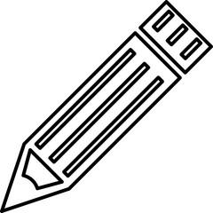 pencil icon vector trendy style vector design on white..eps