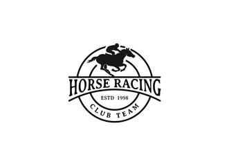 Horse Racing Logo Great for any related Company theme.