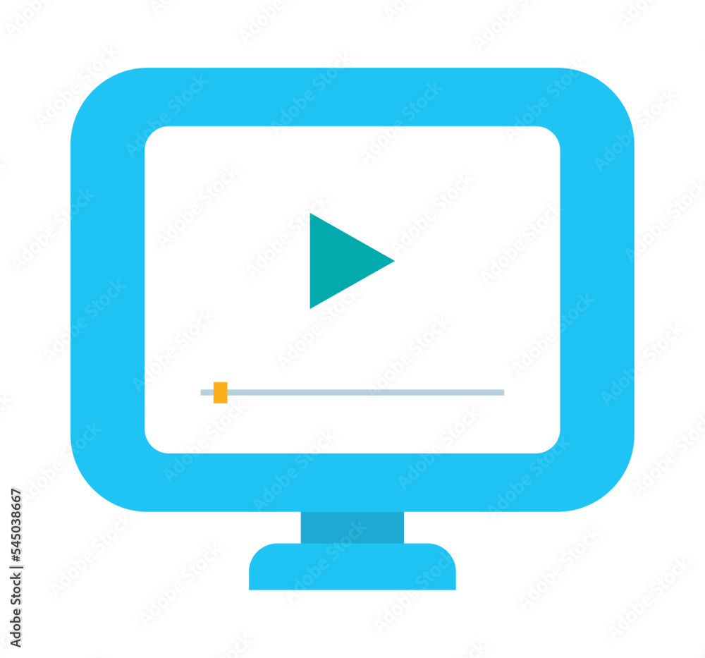 Poster computer with video player