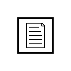 Computer file document icon vector