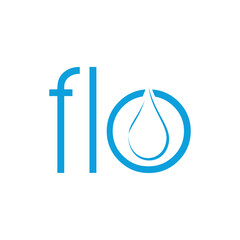 Logo design vector with initials LFO