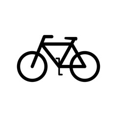 Bicycle silhouette vector