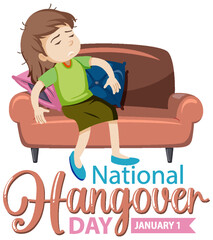 National hangover day January icon