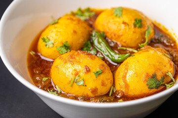 Egg Curry, Egg Bhuna, Anda Curry