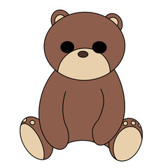 Fototapeta premium bear illustration