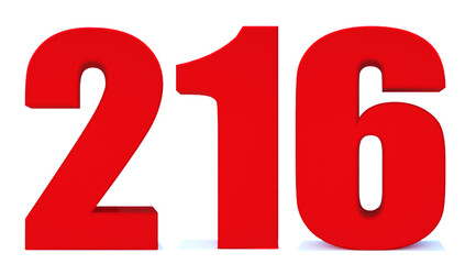 216 number