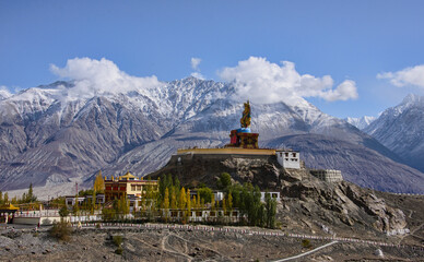 Diskit Monastery, Maitreya Buddha , India, Ladakh, Nubra Valley, Buddhism