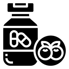 vitamins_Grape seed line icon,linear,outline,graphic,illustration