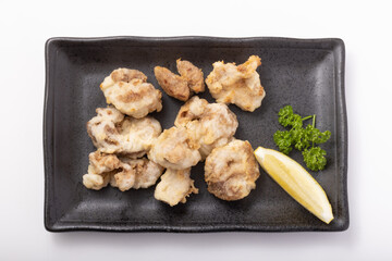 北海道産　秋鮭の白子の唐揚げ