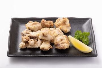 北海道産　秋鮭の白子の唐揚げ