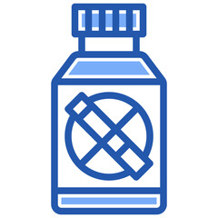 Quit smoking_medicine line icon,linear,outline,graphic,illustration