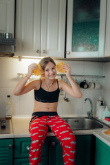 woman in kitchen