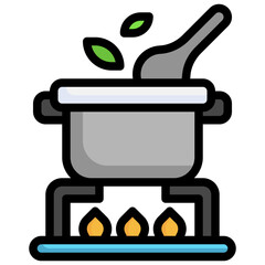 Cooking_boiled line icon,linear,outline,graphic,illustration
