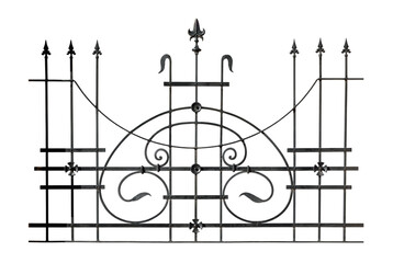 Decorative forged fencing.