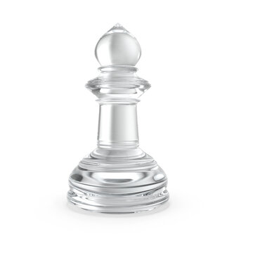 glass chess monarch transparent